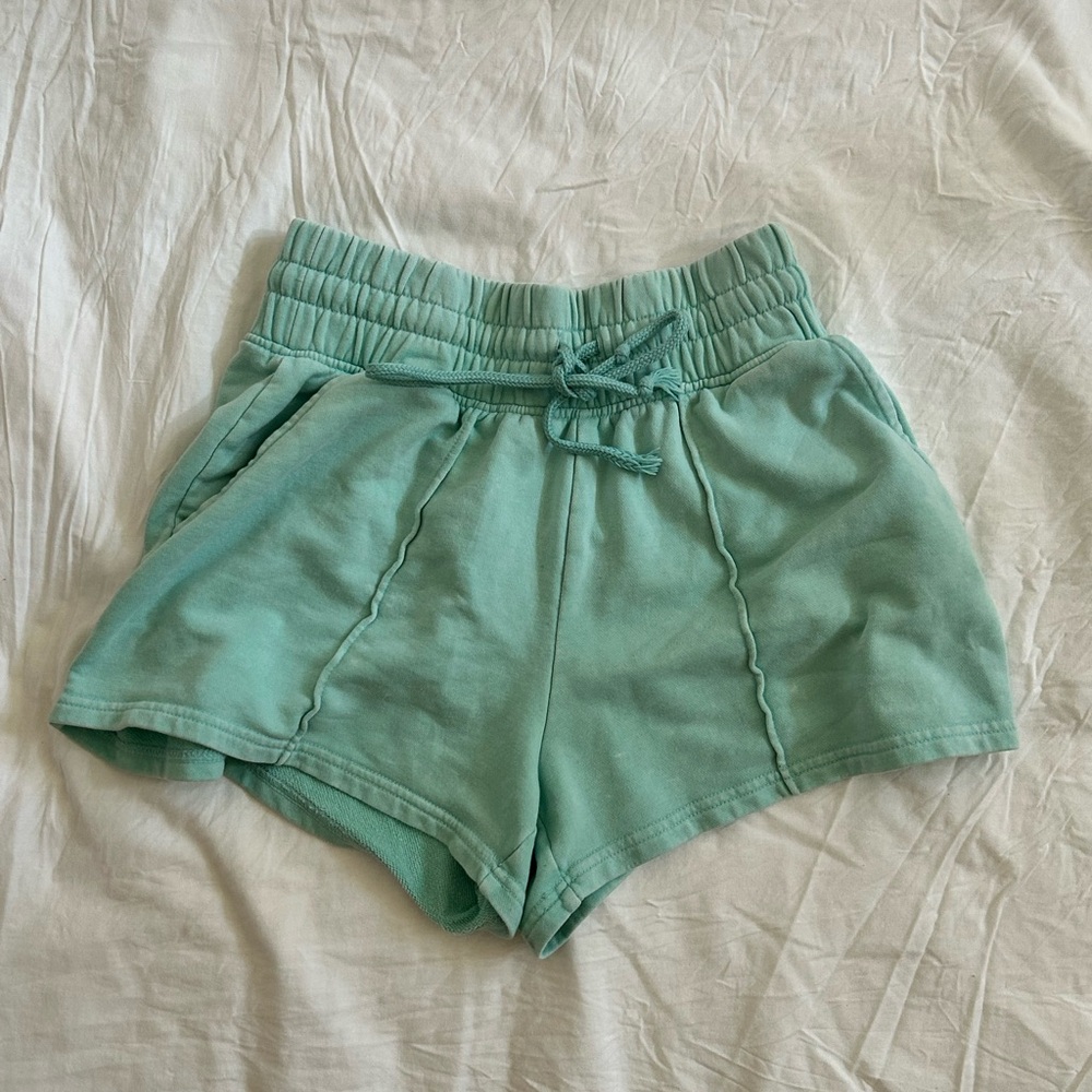 Wild Fable Light Green Athletic Shorts